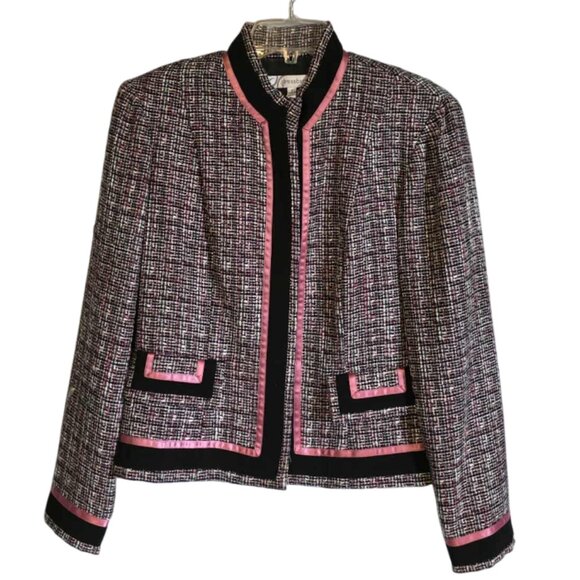 Dress Barn Jackets & Blazers - EUC Dress Barn Kasper Style Women's Tweed Blazer